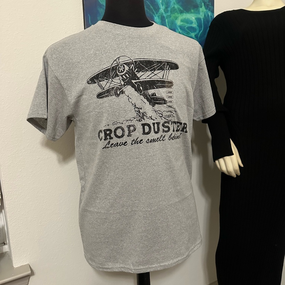 NWT! Men’s “Crop Duster” T